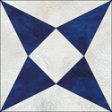 World Without End quilt block www.dlstewart.com